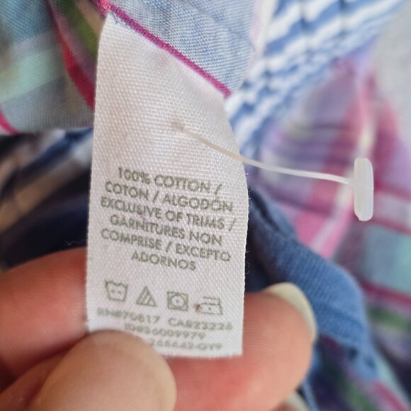 Victorias Secret Med M Lounge PJ Pants Blue Checks Loungewear Pajama Drawstring - Picture 13 of 15